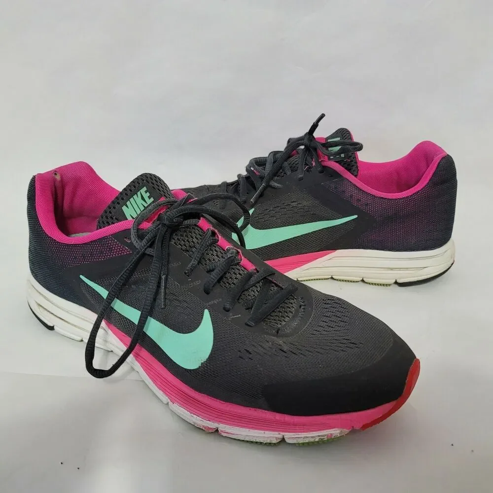 Nike Shoes Womens 12 Zoom‎ Structure 17 Running Training Athletic 624732-036